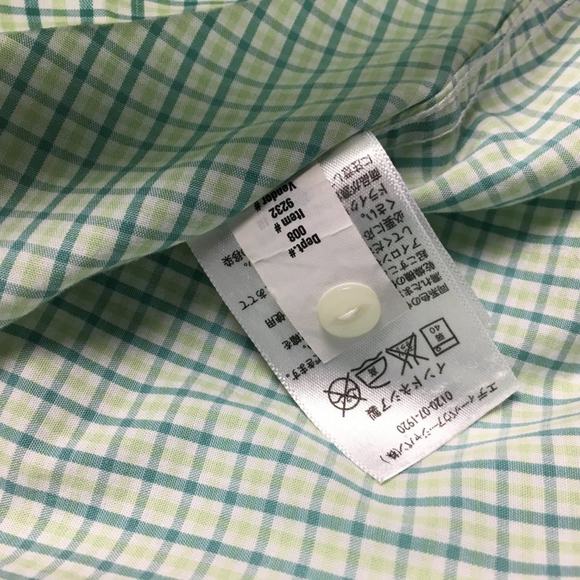 Eddie Bauer Shirt 3/4 Sleeve Green Button Front Women’s Large Wrinkle Free‎ - Picture 9 of 12